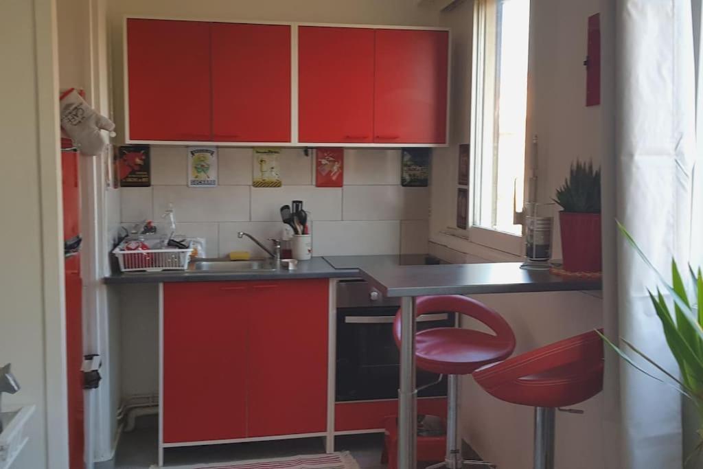 Parking Prive,T1 Bis, 10Mn Lyon Centre Apartment Villeurbanne Bagian luar foto