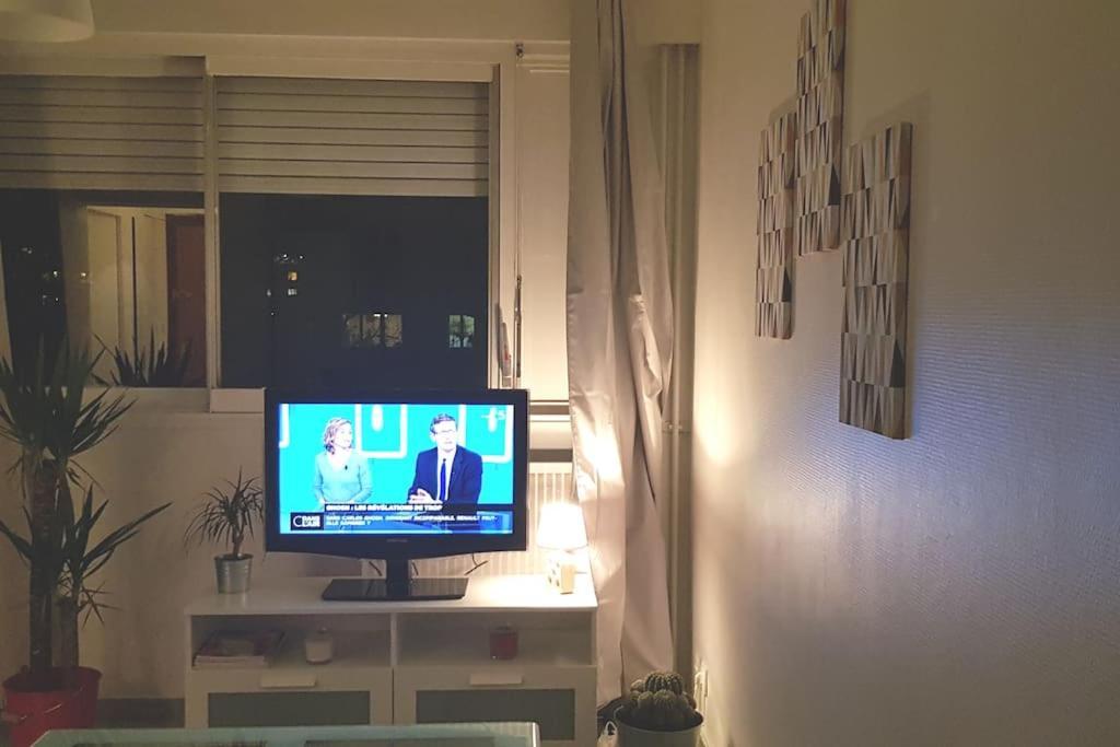 Parking Prive,T1 Bis, 10Mn Lyon Centre Apartment Villeurbanne Bagian luar foto